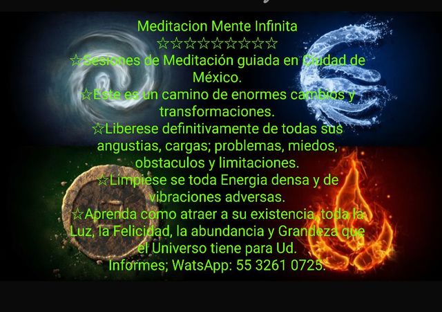 Meditación con los elementos