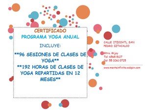 Programa Yoga anual