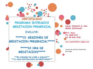 PROGRAMA MEDITACION INTENSIVO