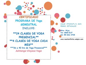 PROGRAMA SEMESTRAL DE YOGA