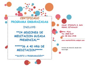 PROGRAMA MEDITACION EMBARAZADA